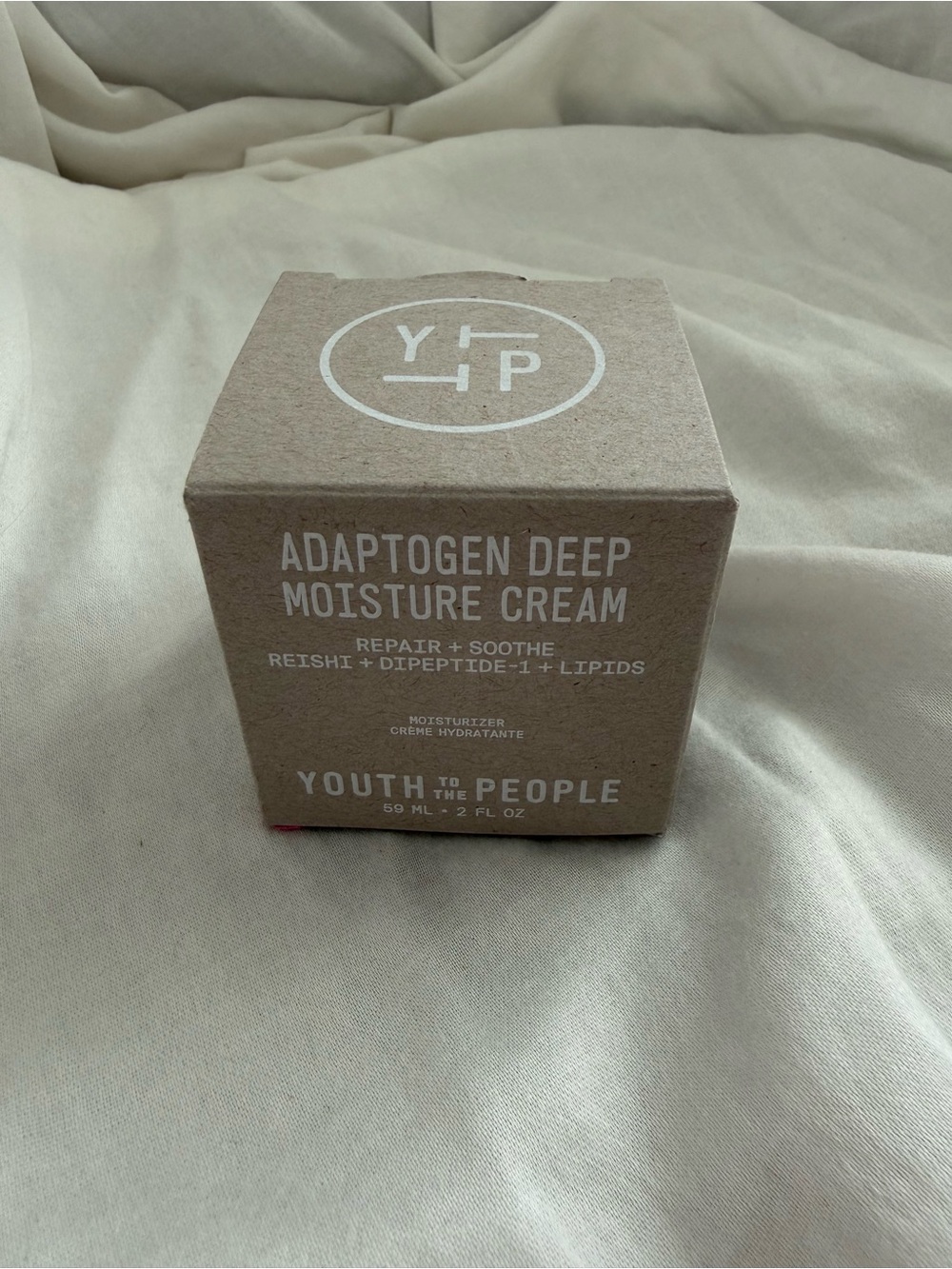 Youth to the People Adaptogen Deep Moisture Cream Repair Soothe Reishi Dipepride